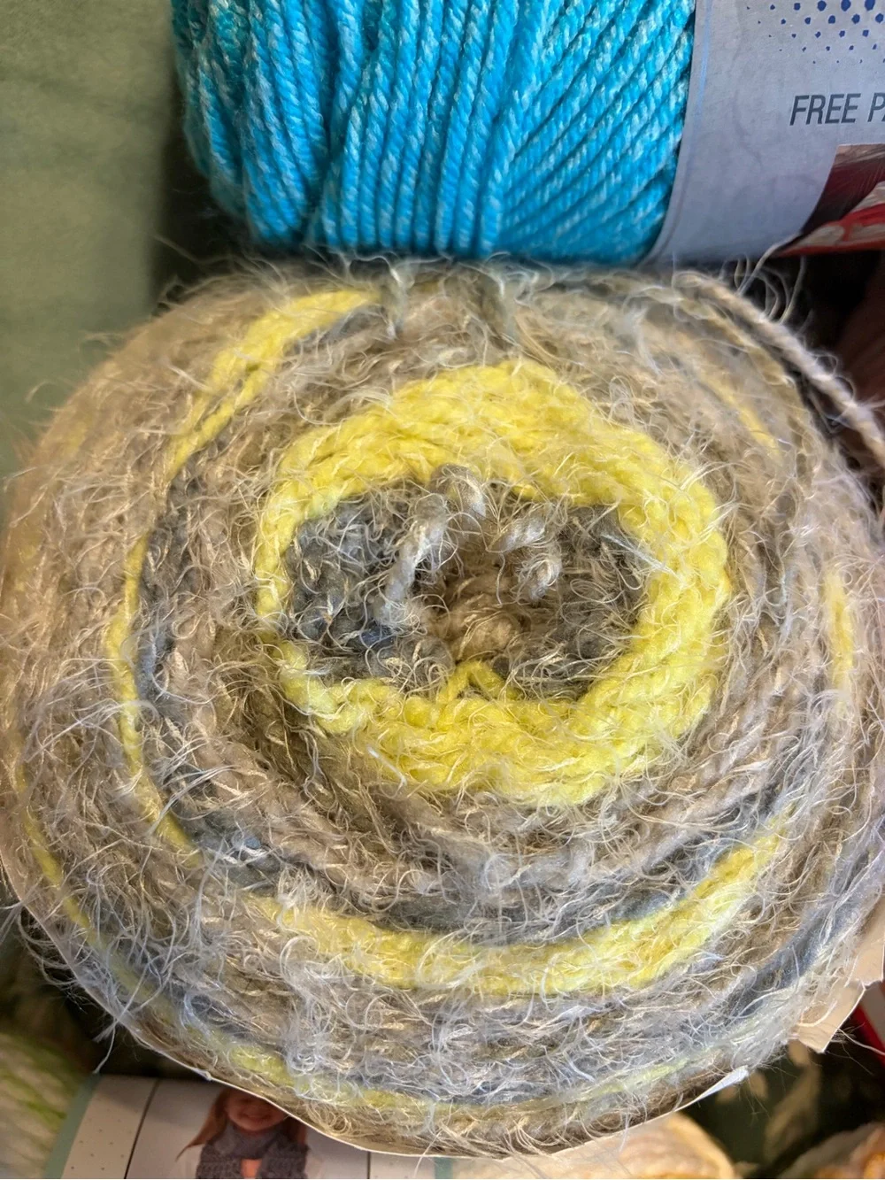 Caron Kindness & Baby Bee Yarn Bundle - Green, Pink, Teal, Multicolor